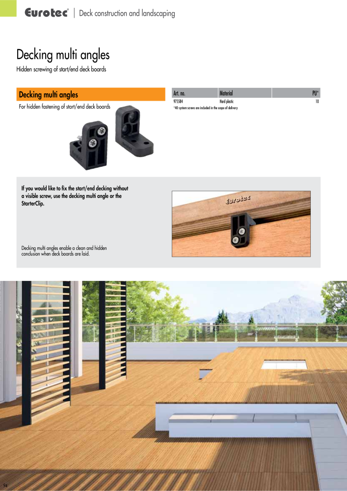 Eurotec catalogue fastening technology NR.: 2439 - Strona 94