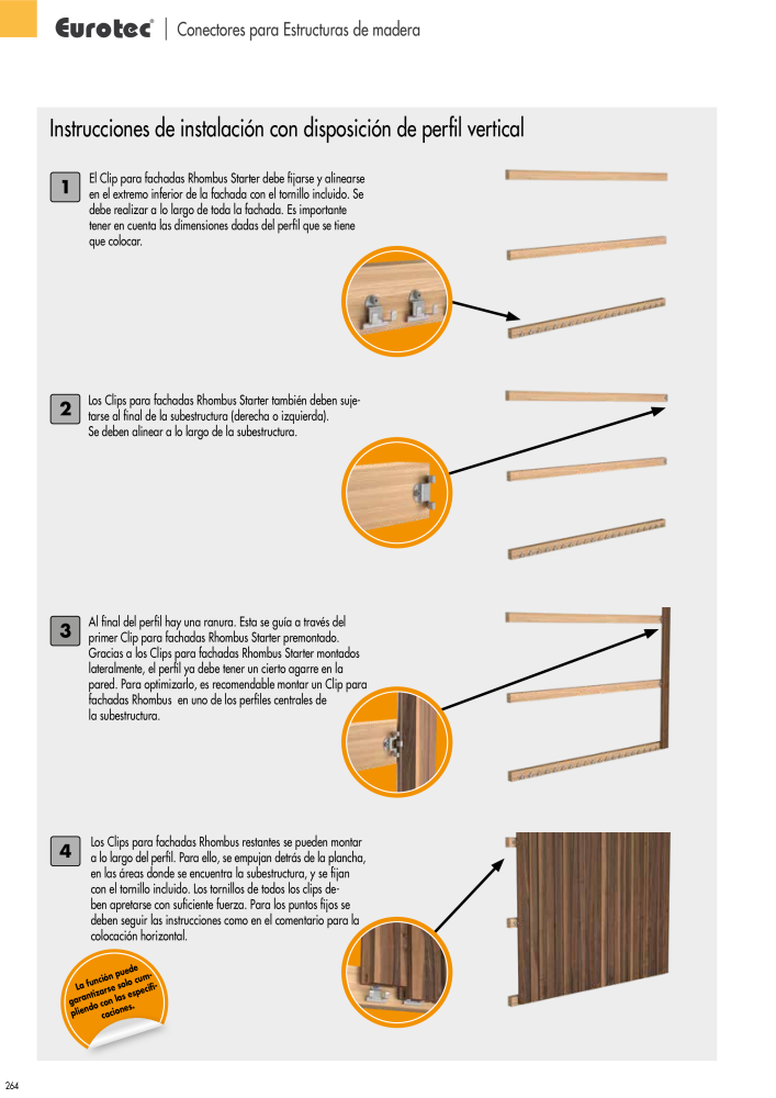 Eurotec Catálogo de la técnica de fijación Nº: 2440 - Página 264