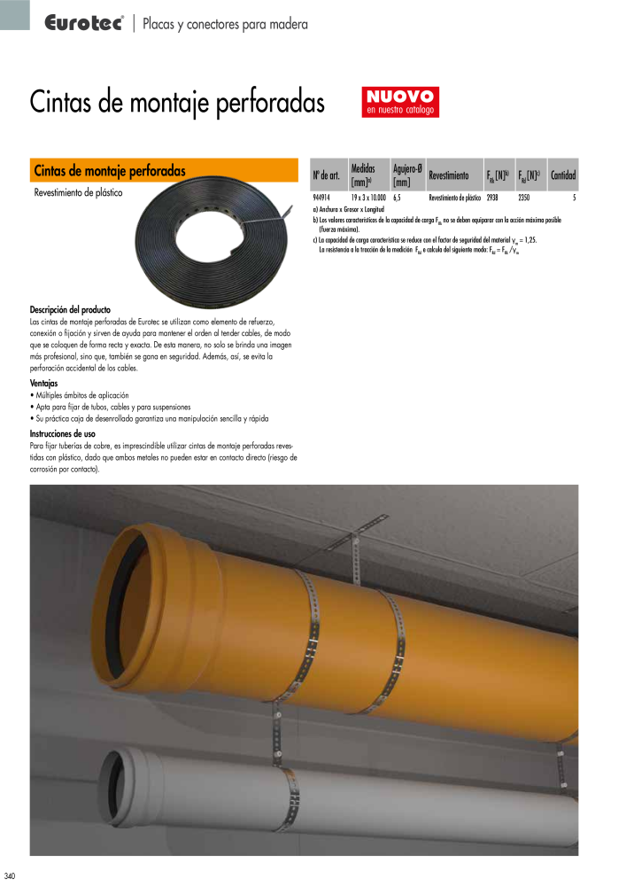 Eurotec Catálogo de la técnica de fijación NO.: 2440 - Page 340