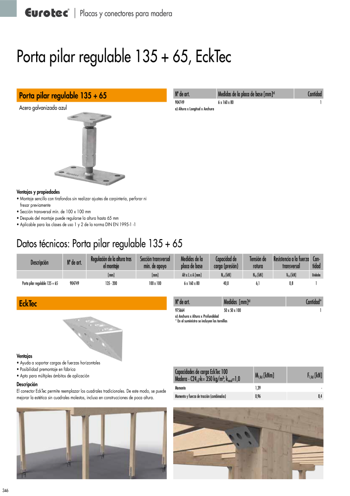 Eurotec Catálogo de la técnica de fijación Nb. : 2440 - Page 346