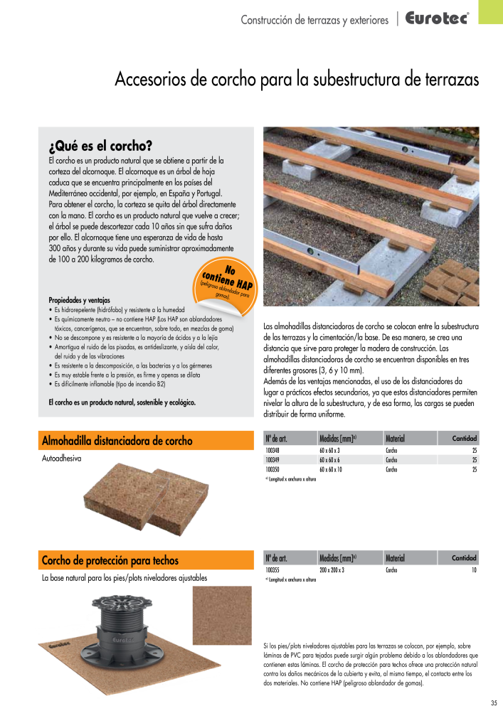 Eurotec Catálogo de la técnica de fijación Nº: 2440 - Página 35
