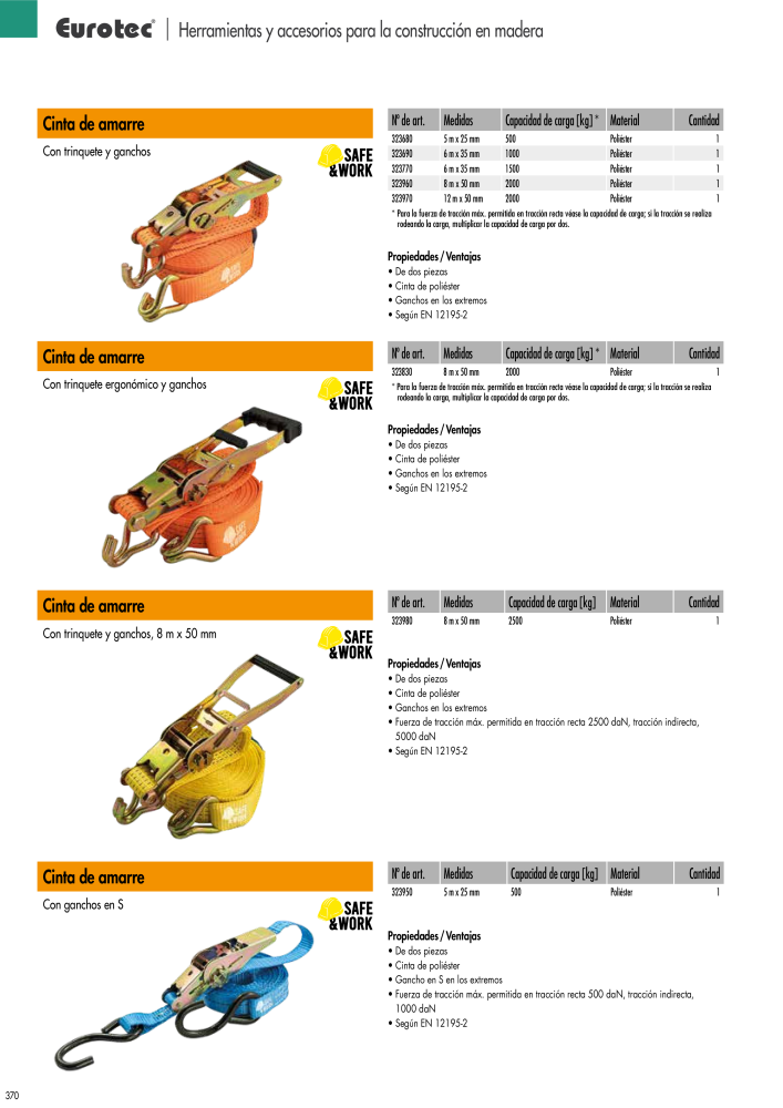 Eurotec Catálogo de la técnica de fijación n.: 2440 - Pagina 370