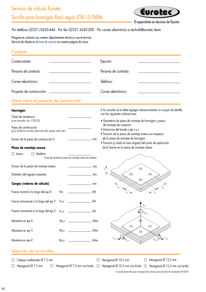 Eurotec Catálogo de la técnica de fijación NO.: 2440 - Page 392