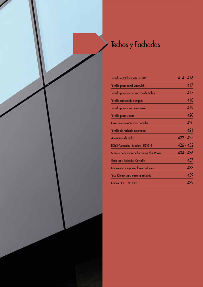 Eurotec Catálogo de la técnica de fijación Nº: 2440 - Página 413