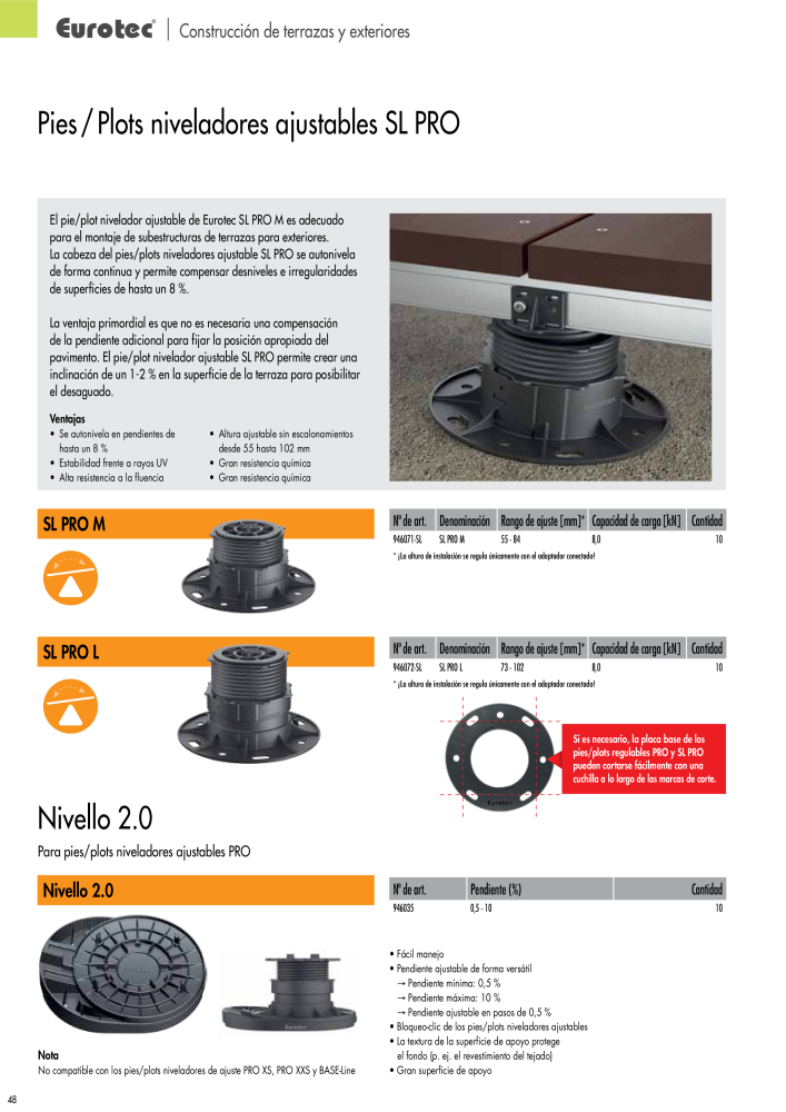 Eurotec Catálogo de la técnica de fijación n.: 2440 - Pagina 48