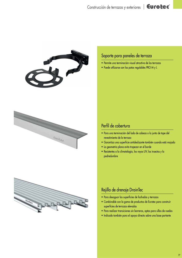 Eurotec Catálogo de la técnica de fijación n.: 2440 - Pagina 77