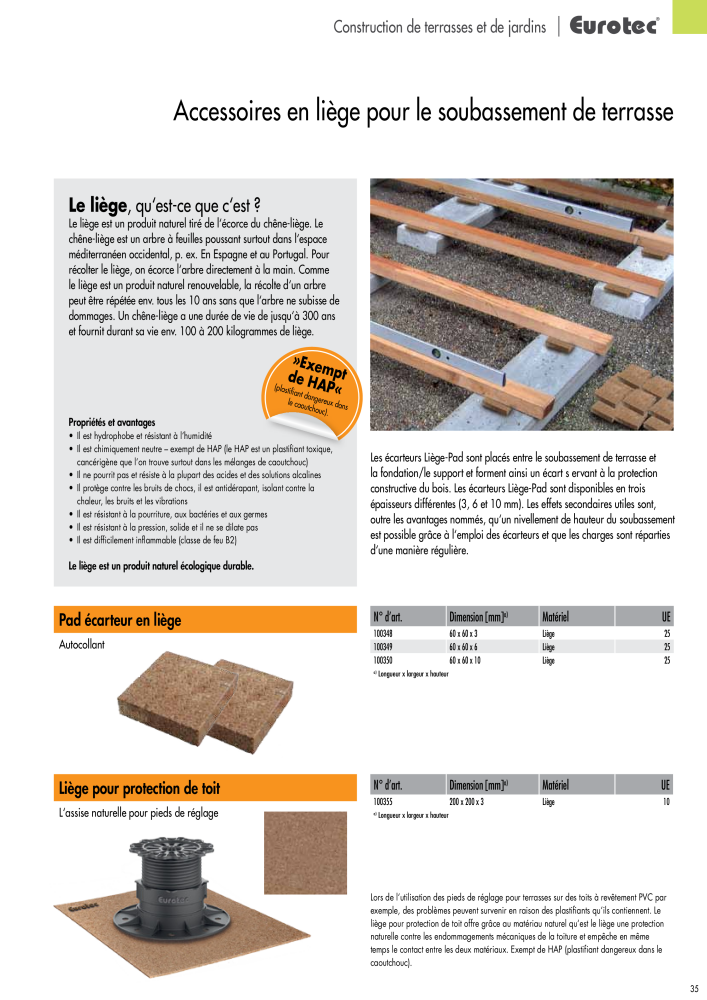 Eurotec catalogue technique de fixation Nb. : 2441 - Page 35