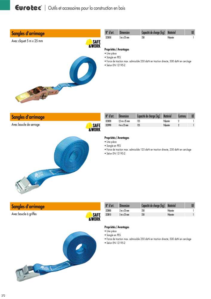 Eurotec catalogue technique de fixation n.: 2441 - Pagina 372