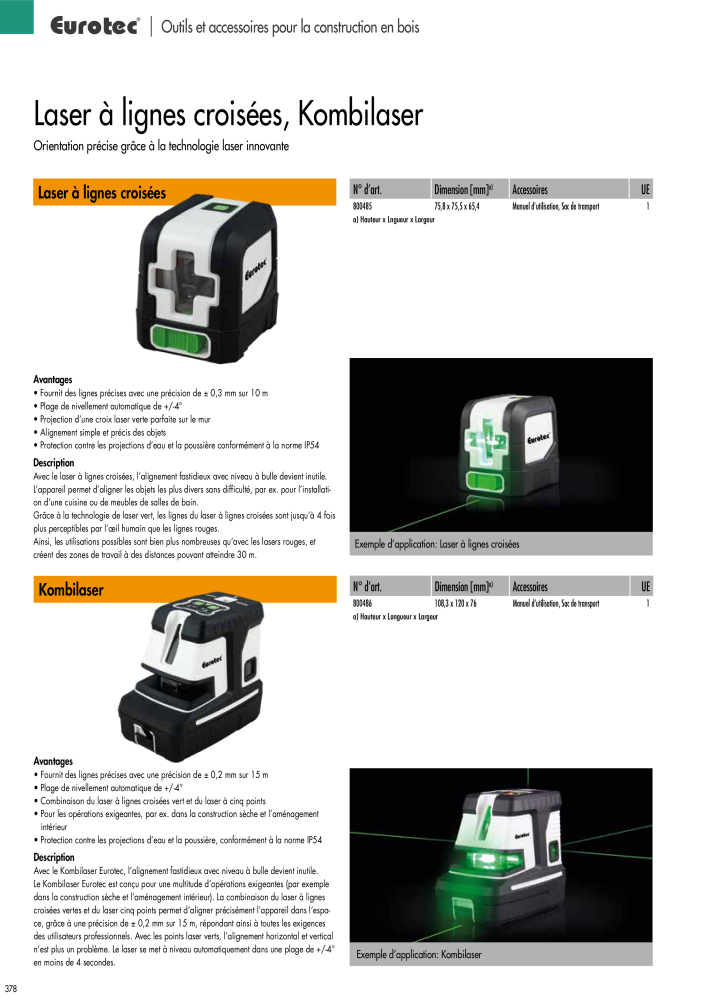 Eurotec catalogue technique de fixation NR.: 2441 - Seite 378