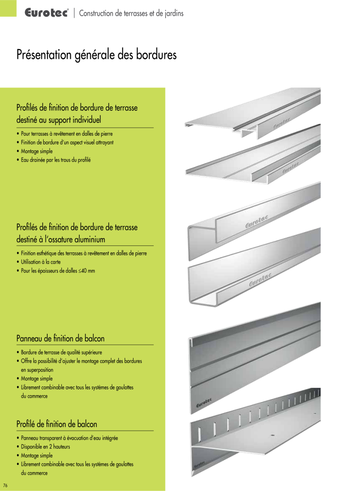 Eurotec catalogue technique de fixation NO.: 2441 - Page 76