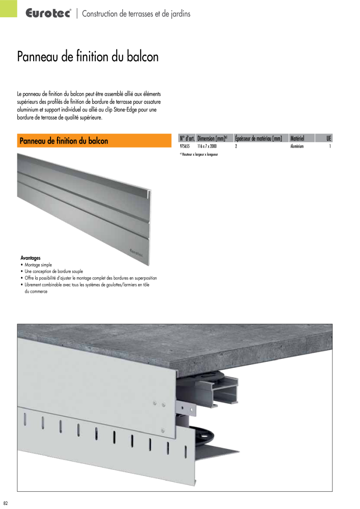 Eurotec catalogue technique de fixation Nb. : 2441 - Page 82