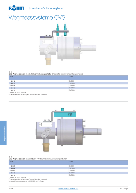 RÖHM Hefbediening KP INS OVS-130 1159714