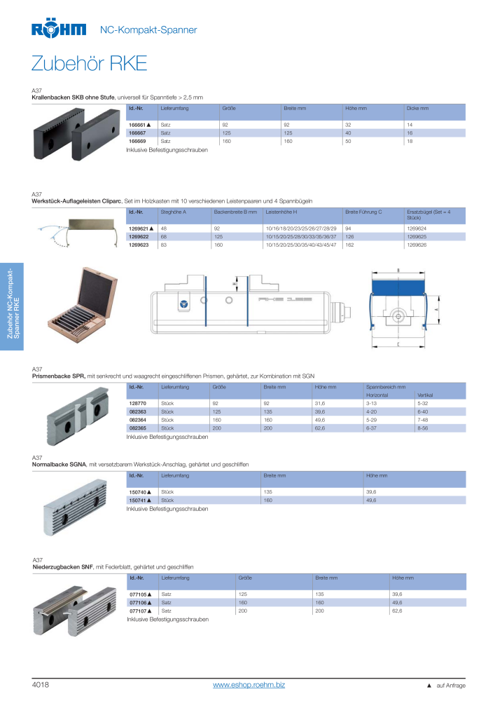 Röhm Hauptkatalog Spannwerkzeuge NR.: 247 - Seite 248