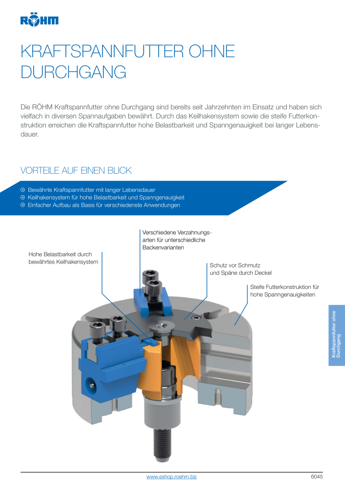 Röhm Hauptkatalog Spannwerkzeuge NO.: 247 - Page 559