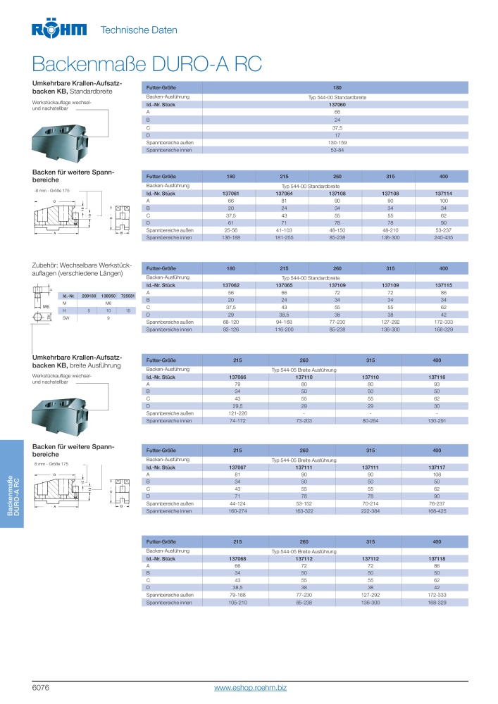 Röhm Hauptkatalog Spannwerkzeuge NR.: 247 - Seite 590