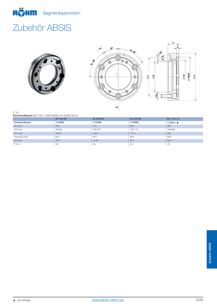 Röhm Hauptkatalog Spannwerkzeuge NR.: 247 - Seite 785