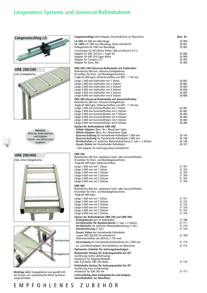 Berg & Schmid Stammprogramm Nb. : 2491 - Page 76