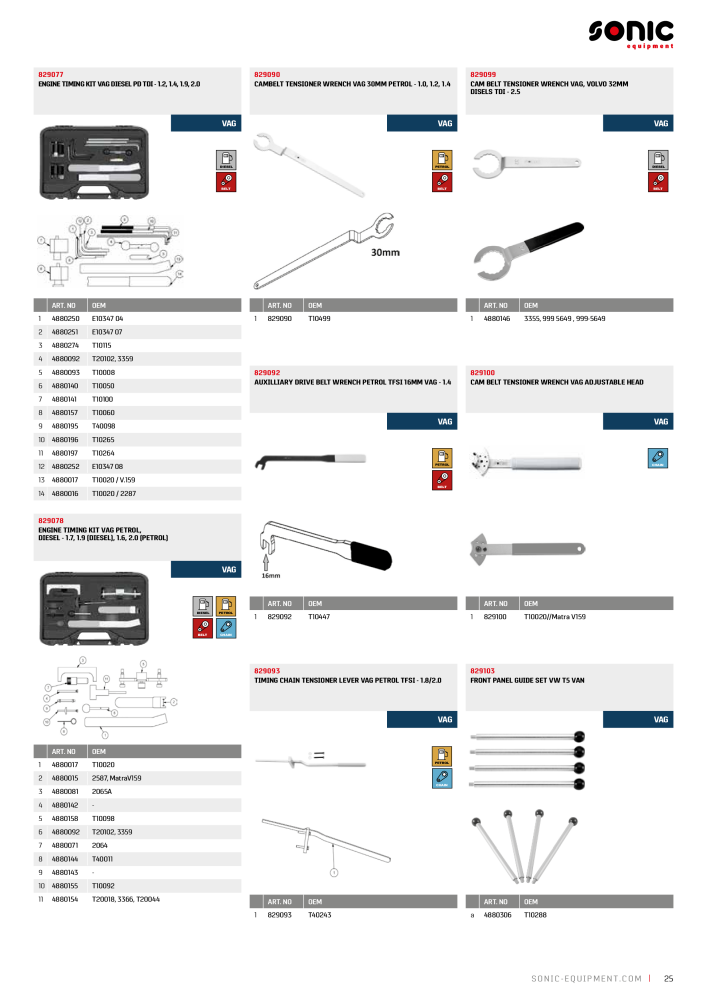 Sonic Timing Tools NR.: 2497 - Pagina 25