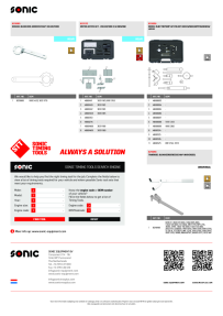 Sonic Bitdopset SFS 1/4’’, 3/8’’, 1/2’’, met ratels 111-delig 311101