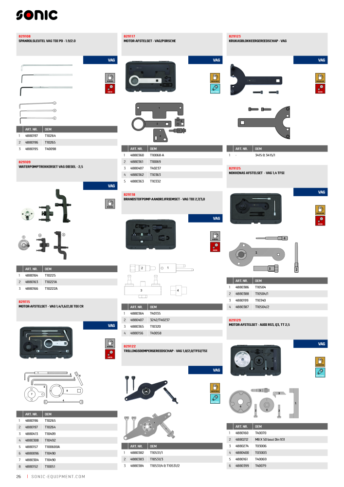 Sonic Timing Tools NR.: 2498 - Pagina 26