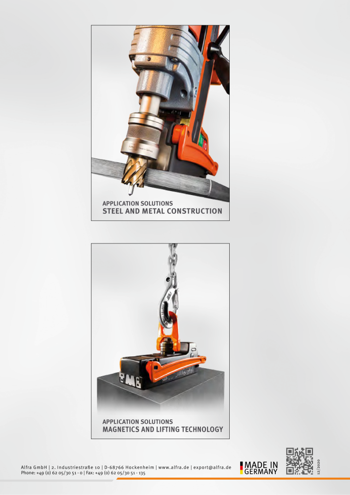 ALFRA Catalog Control Cabinet and Control Engineering NO.: 250 - Page 116