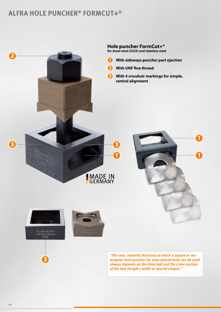 ALFRA Catalog Control Cabinet and Control Engineering NO.: 250 - Page 20