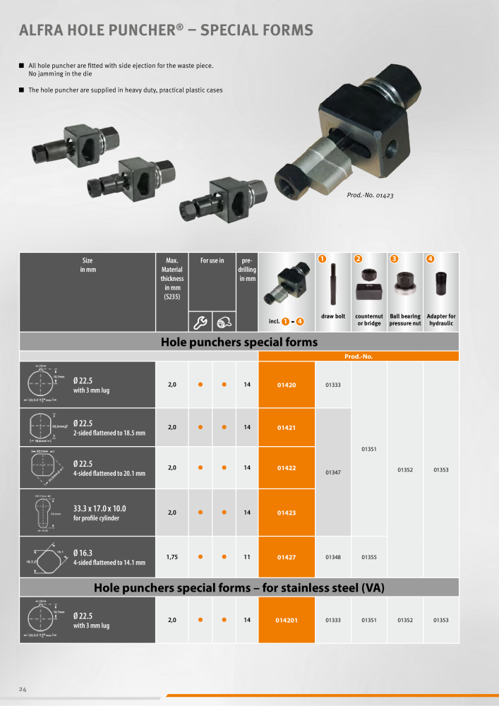 ALFRA Catalog Control Cabinet and Control Engineering NO.: 250 - Page 24