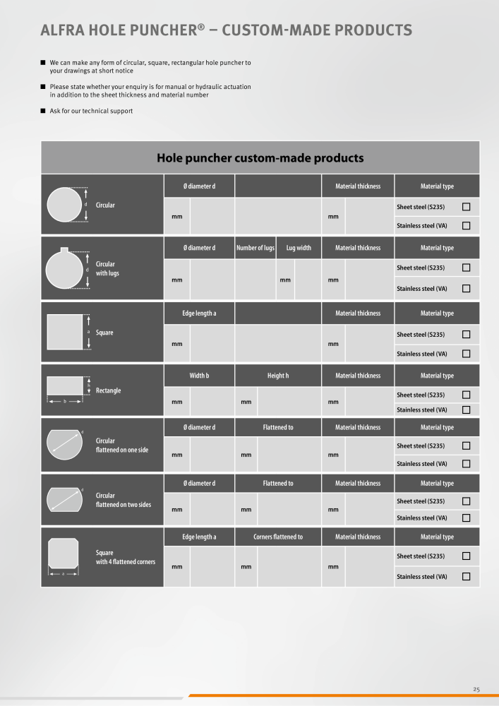 ALFRA Catalog Control Cabinet and Control Engineering NO.: 250 - Page 25