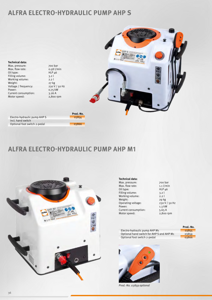 ALFRA Catalog Control Cabinet and Control Engineering NO.: 250 - Page 36