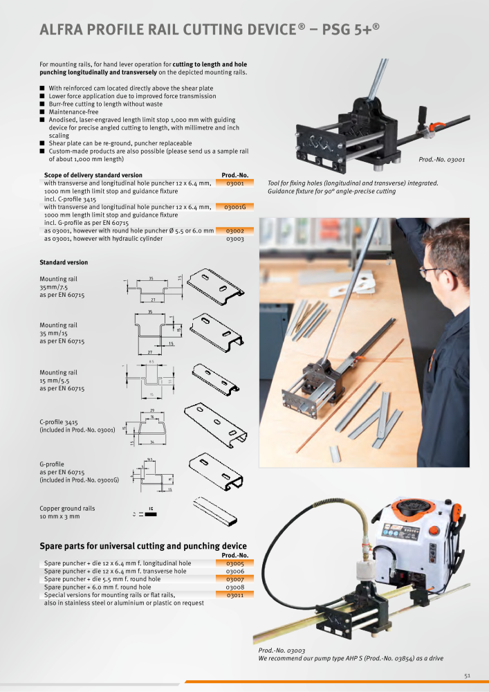 ALFRA Catalog Control Cabinet and Control Engineering NO.: 250 - Page 51