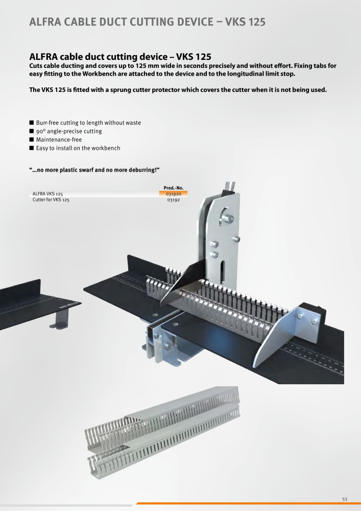 ALFRA Catalog Control Cabinet and Control Engineering NO.: 250 - Page 53