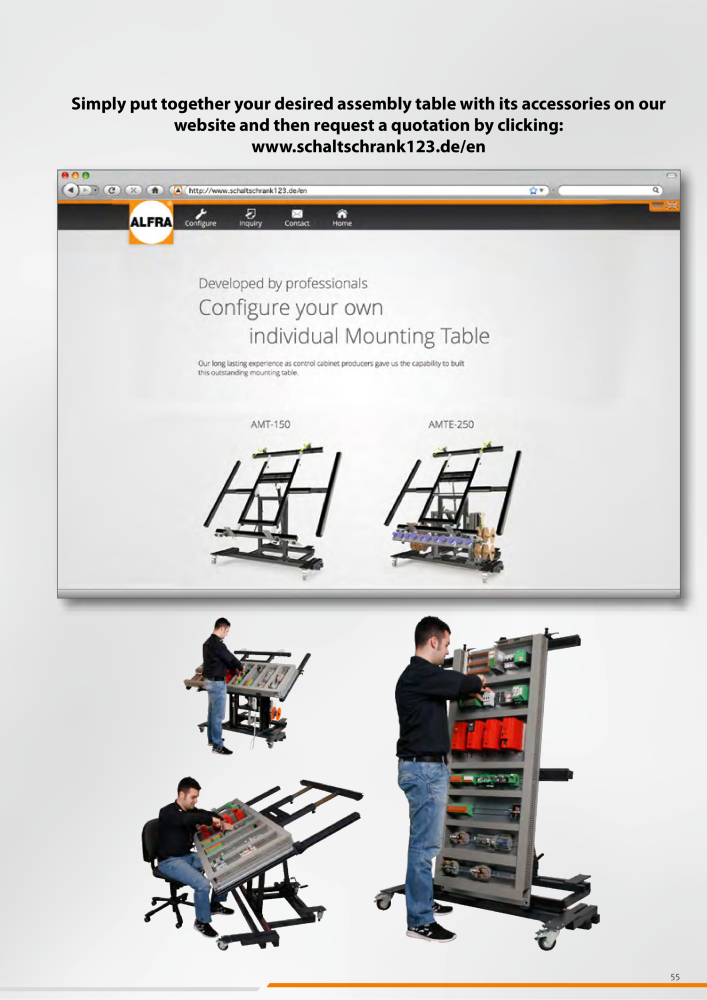 ALFRA Catalog Control Cabinet and Control Engineering NO.: 250 - Page 55