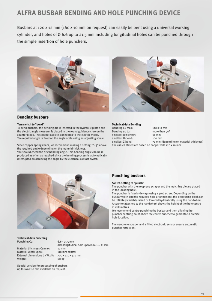 ALFRA Catalog Control Cabinet and Control Engineering NO.: 250 - Page 59