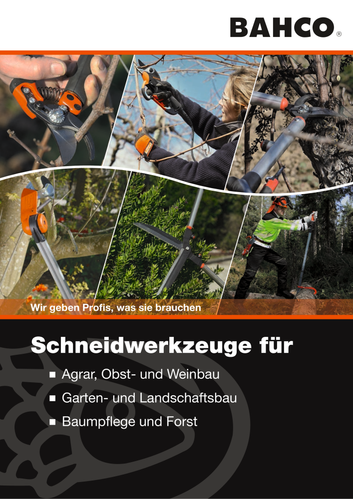 BAHCO Katalog Schneidwerkzeuge NR.: 2504