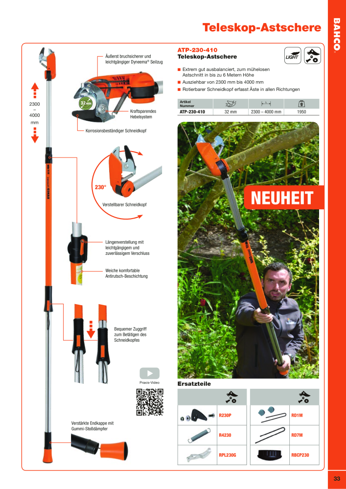 BAHCO Katalog Schneidwerkzeuge Nº: 2504 - Página 33