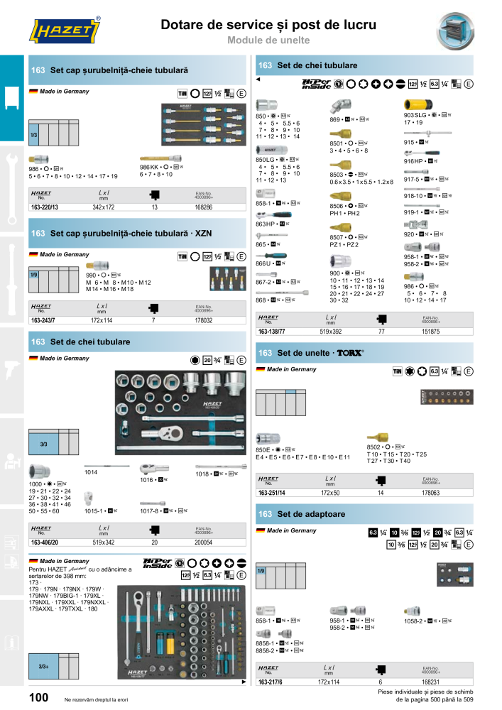 Catalogul principal HAZET NR.: 2512 - Strona 102