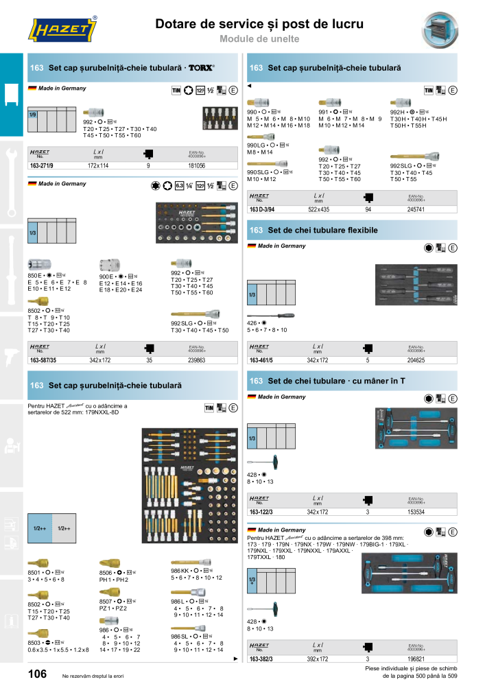 Catalogul principal HAZET NR.: 2512 - Strona 108
