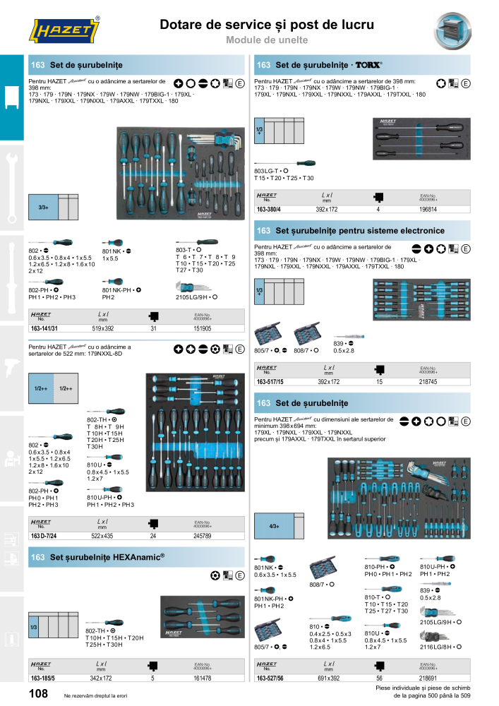 Catalogul principal HAZET NR.: 2512 - Strona 110