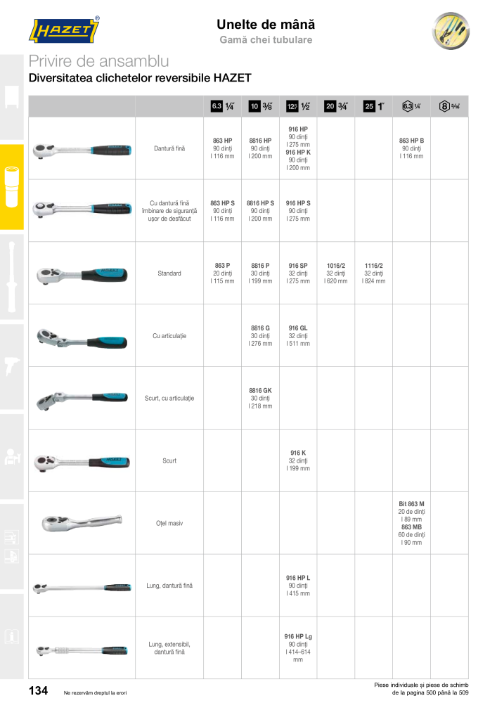 Catalogul principal HAZET Nº: 2512 - Página 136