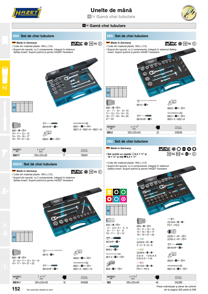 Catalogul principal HAZET NR.: 2512 - Seite 154