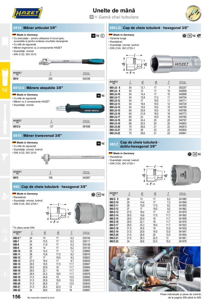 Catalogul principal HAZET NR.: 2512 - Pagina 158