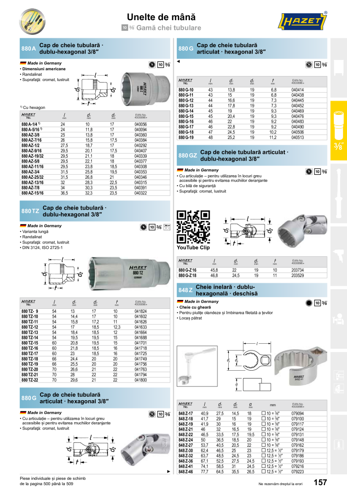 Catalogul principal HAZET Nº: 2512 - Página 159
