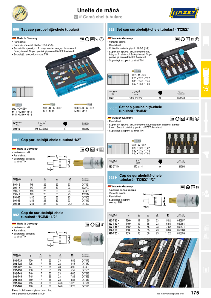 Catalogul principal HAZET NR.: 2512 - Pagina 177