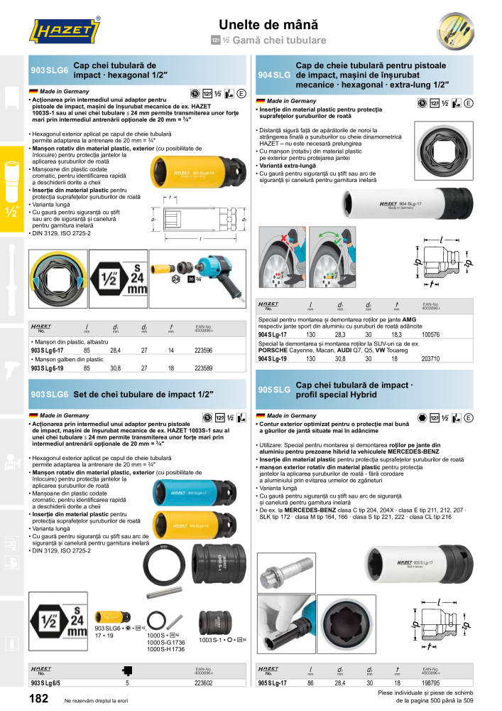 Catalogul principal HAZET n.: 2512 - Pagina 184