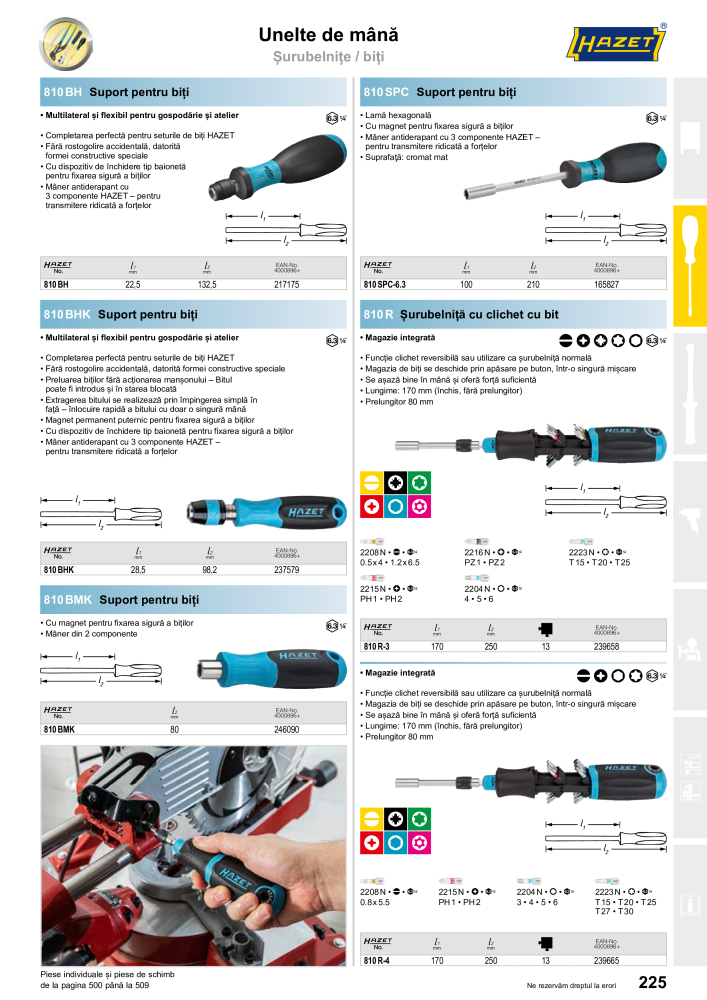 Catalogul principal HAZET NR.: 2512 - Strona 227