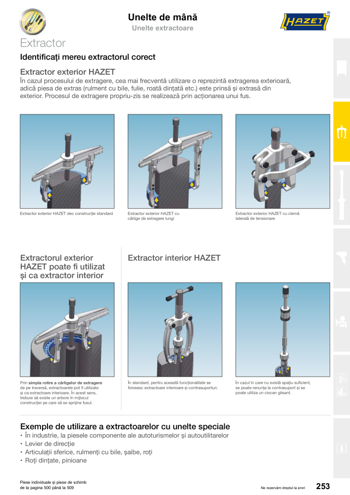 Catalogul principal HAZET NR.: 2512 - Seite 255