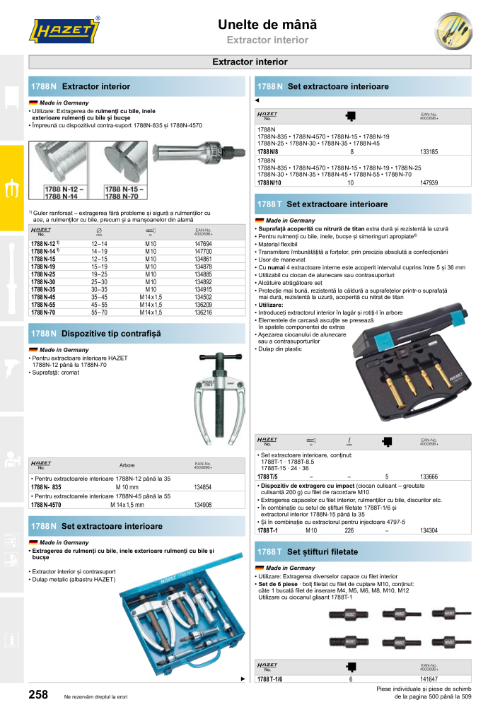 Catalogul principal HAZET NR.: 2512 - Strona 260