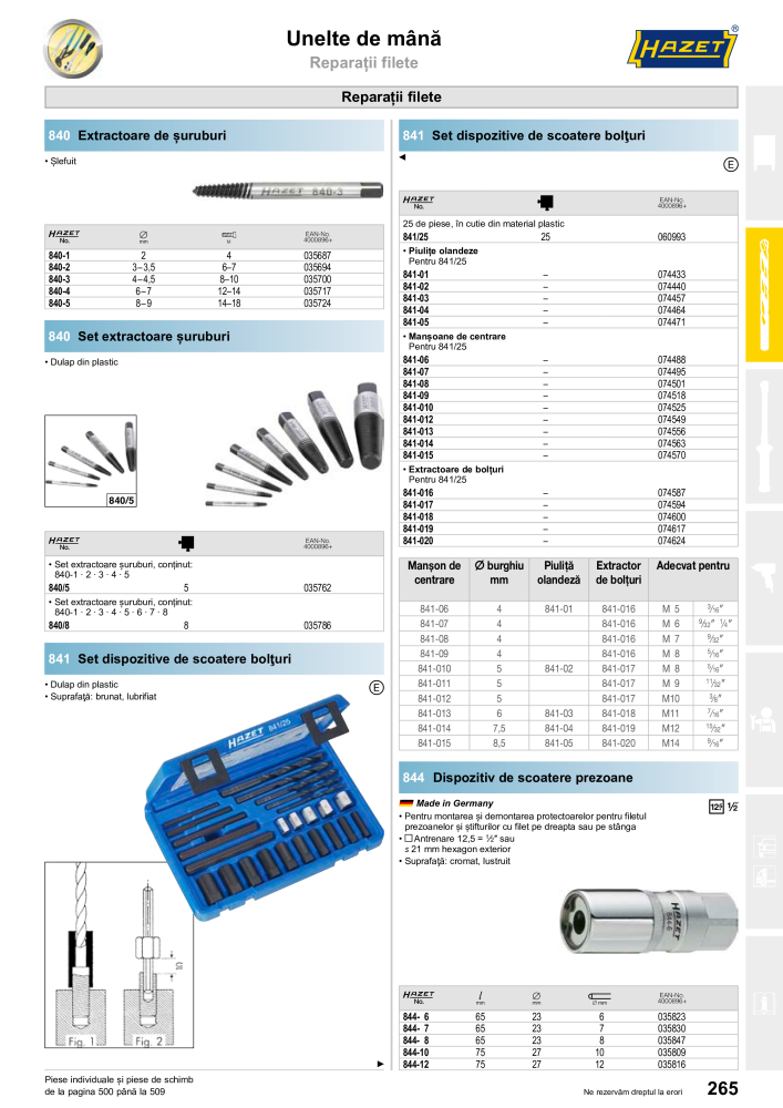 Catalogul principal HAZET n.: 2512 - Pagina 267