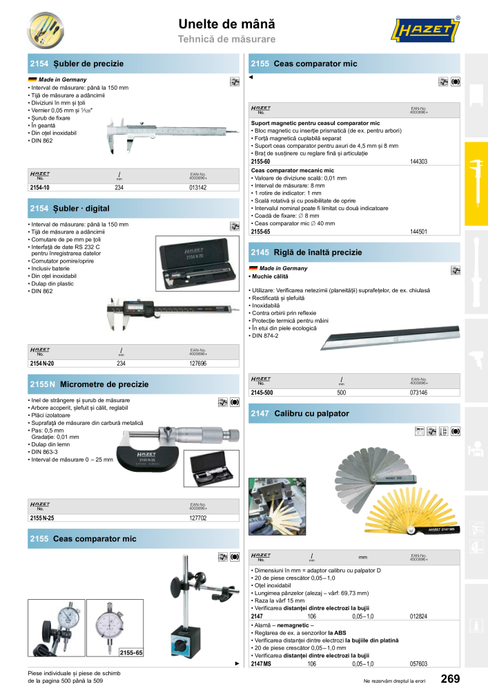 Catalogul principal HAZET NR.: 2512 - Pagina 271