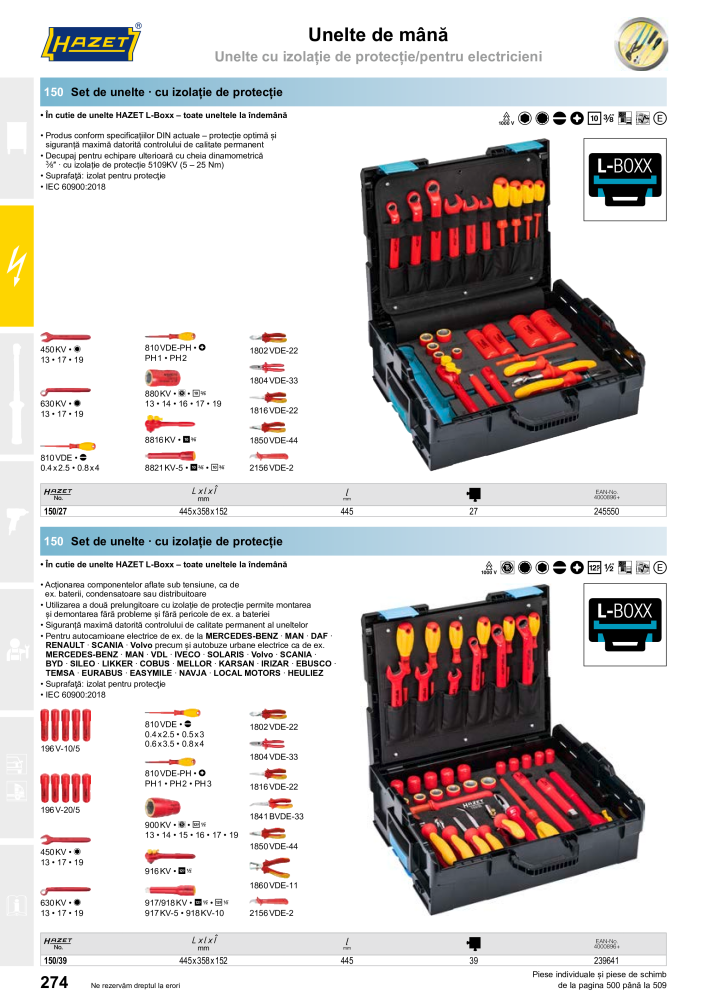 Catalogul principal HAZET NR.: 2512 - Seite 276